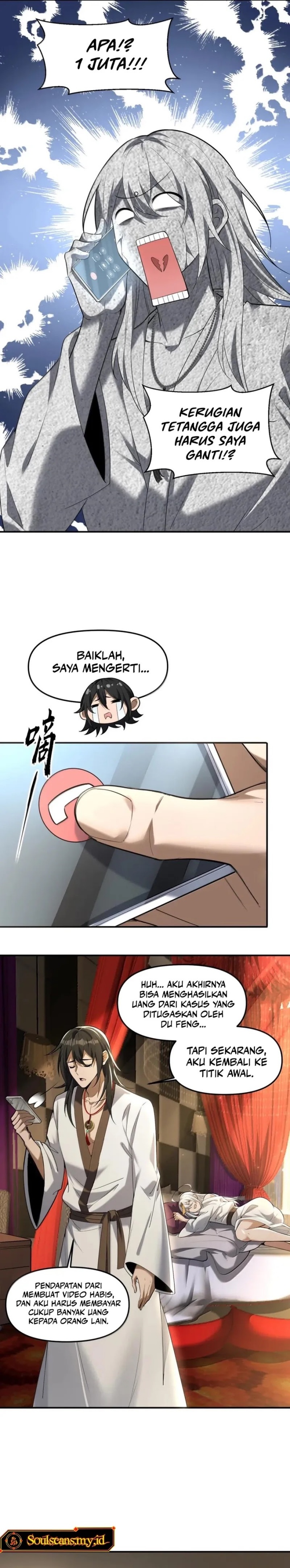 During The Live Streaming, I Proposed To A Female Ghost Chapter 55 Gambar 19