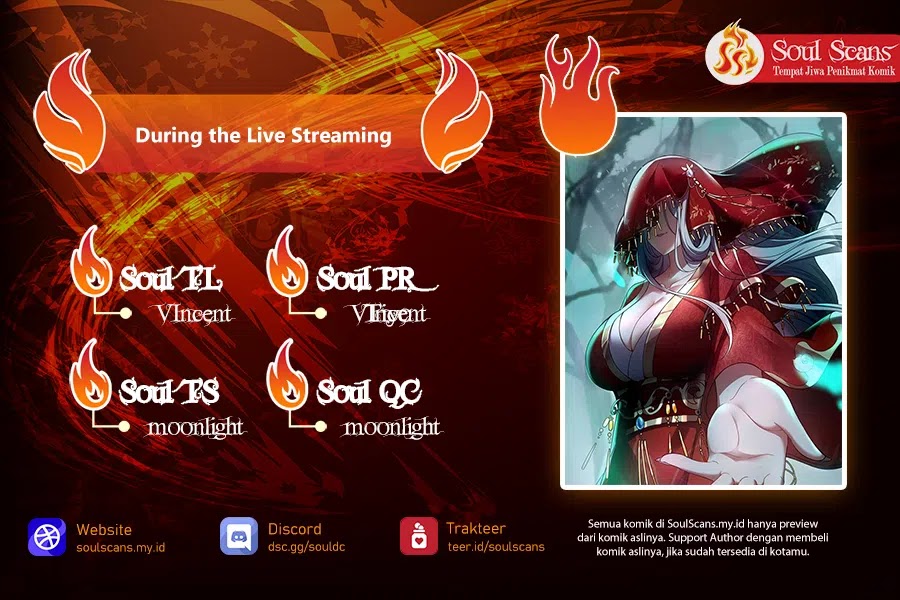 During The Live Streaming, I Proposed To A Female Ghost Chapter 58 Gambar 1