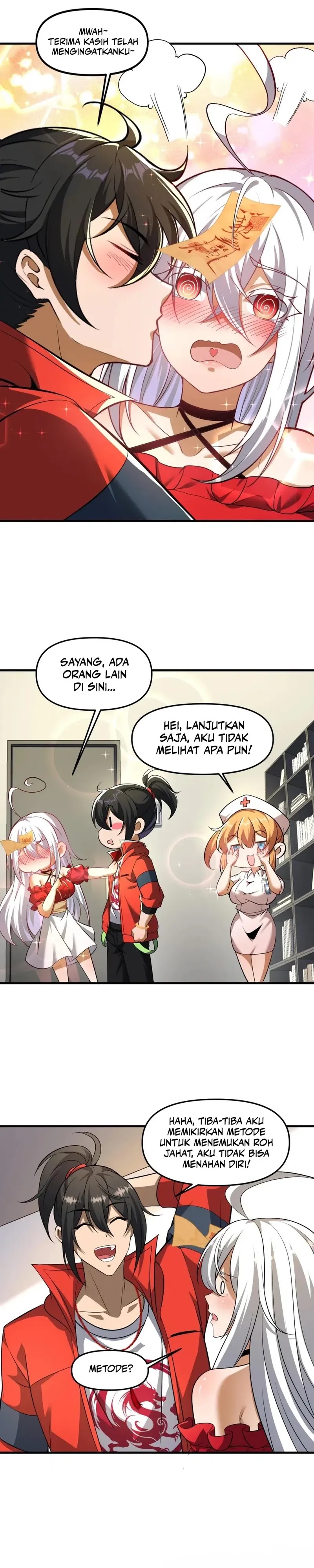 During The Live Streaming, I Proposed To A Female Ghost Chapter 58 Gambar 9