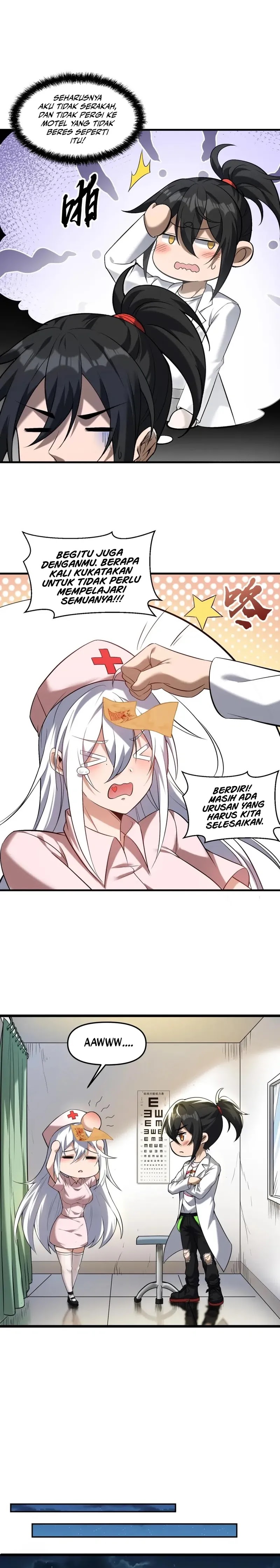 During The Live Streaming, I Proposed To A Female Ghost Chapter 58 Gambar 21