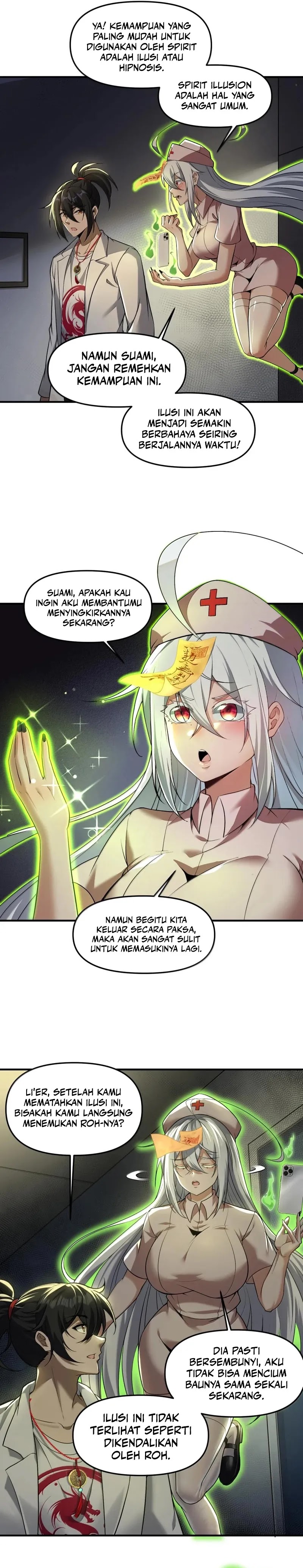 During The Live Streaming, I Proposed To A Female Ghost Chapter 59 Gambar 9
