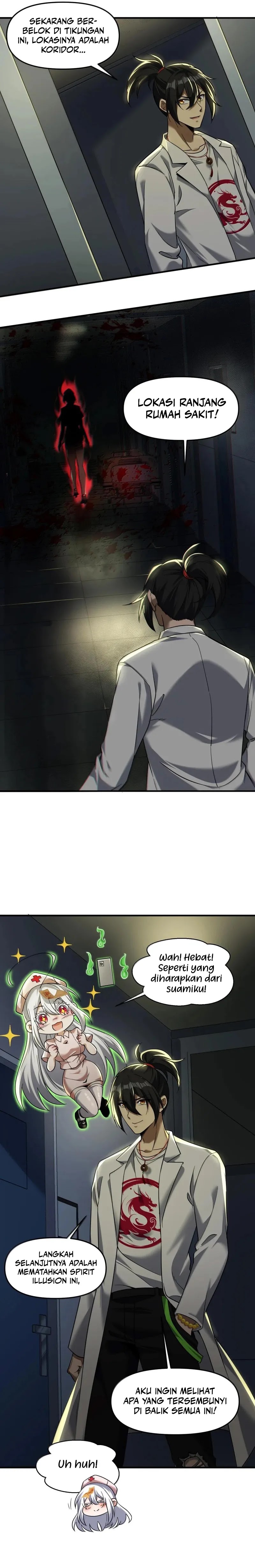 During The Live Streaming, I Proposed To A Female Ghost Chapter 59 Gambar 24