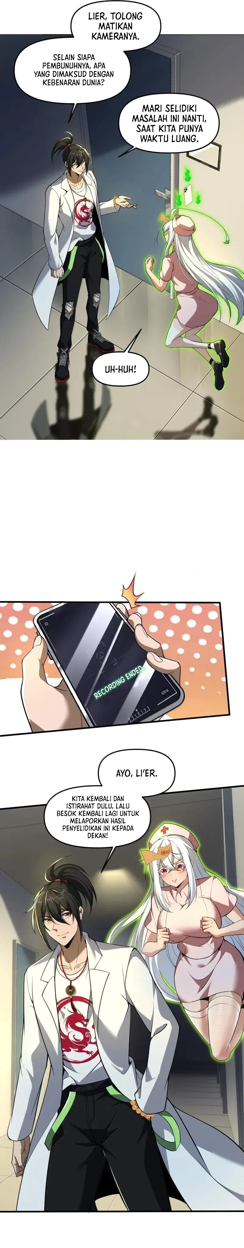 During The Live Streaming, I Proposed To A Female Ghost Chapter 61 Gambar 8