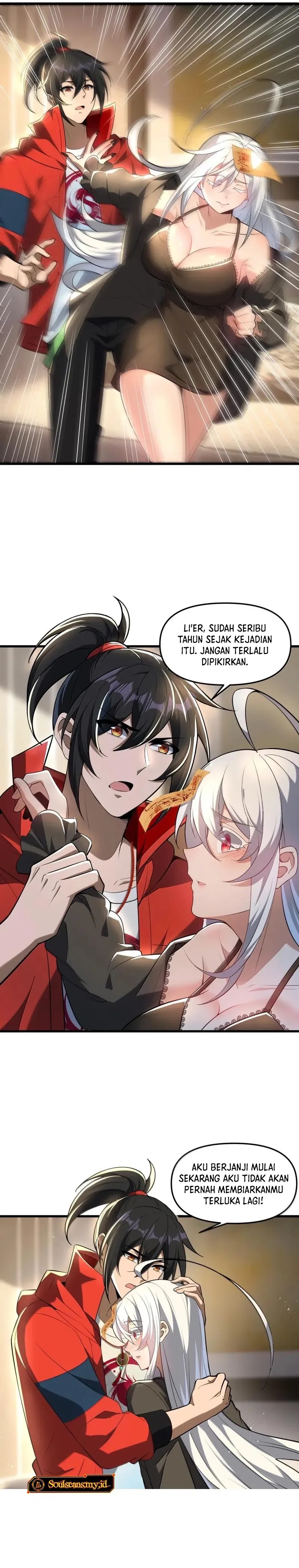 During The Live Streaming, I Proposed To A Female Ghost Chapter 75 Gambar 25