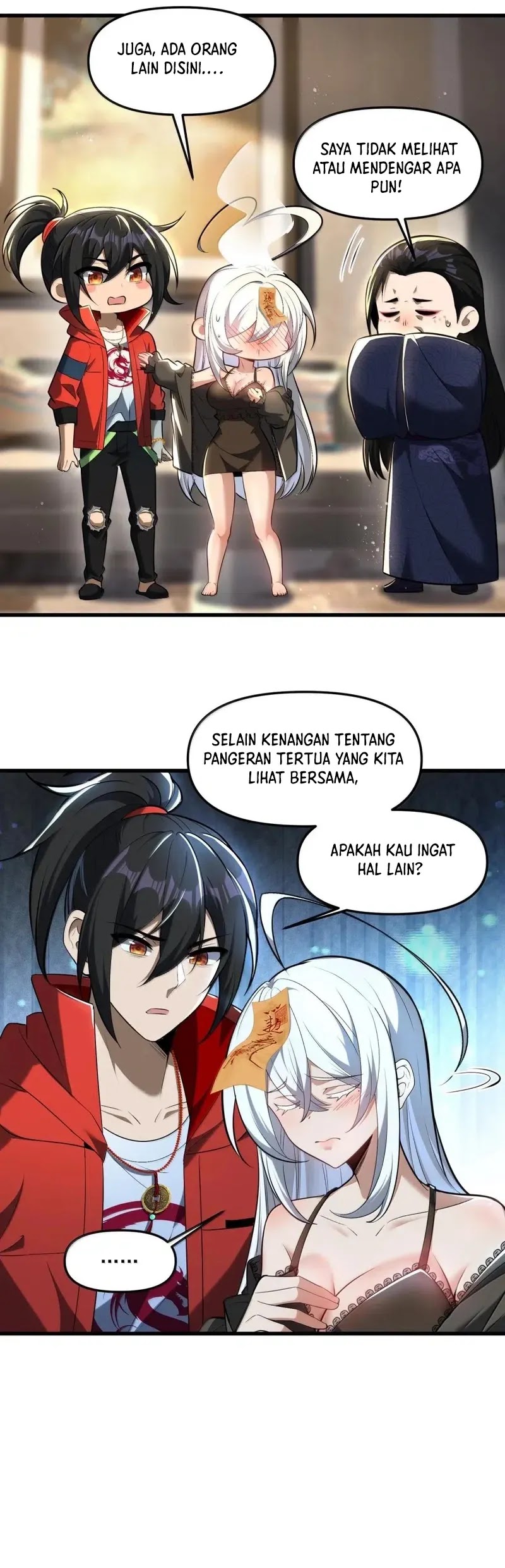 During The Live Streaming, I Proposed To A Female Ghost Chapter 75 Gambar 26