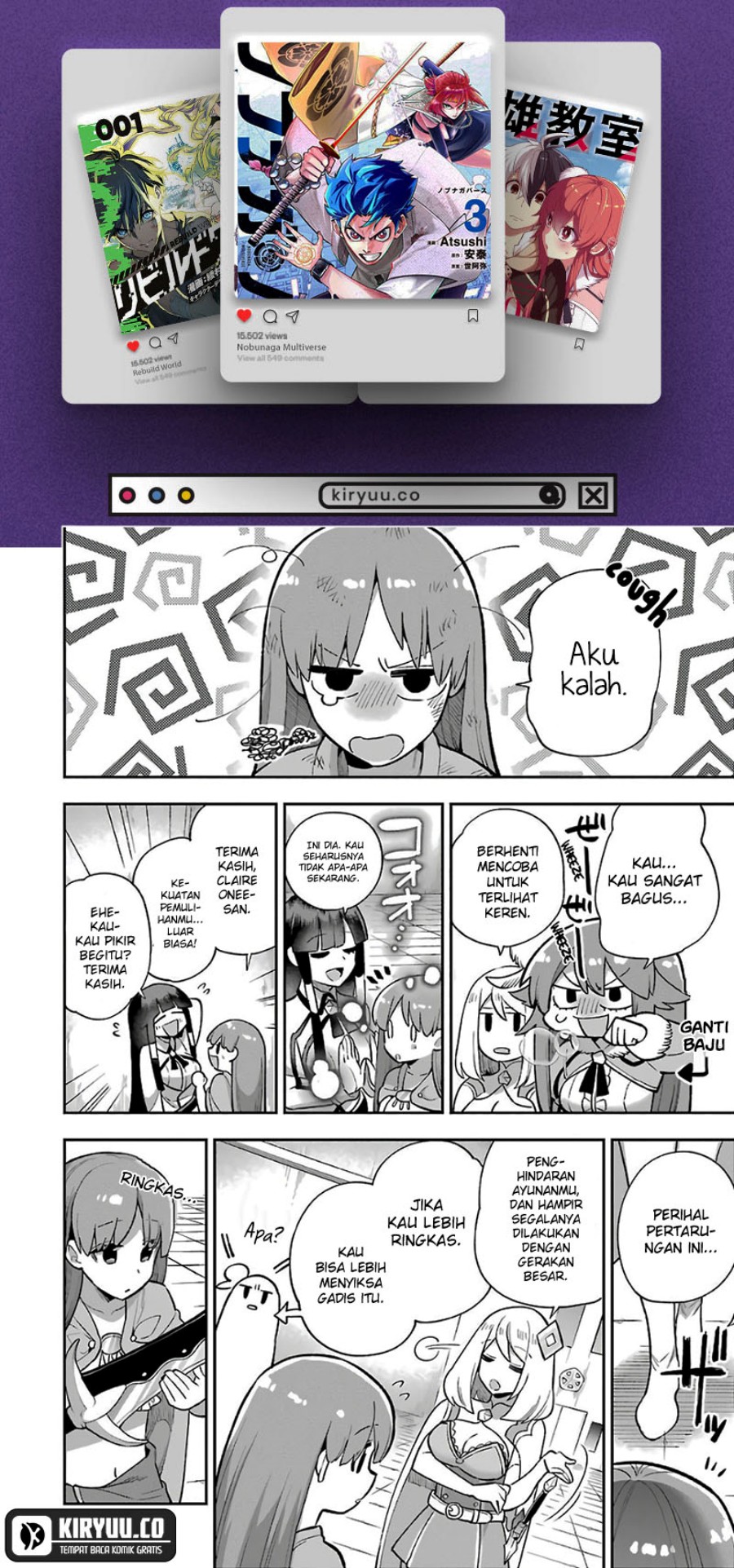 Eiyuu Kyoushitsu (Reboot) Chapter 35.2 Gambar 19