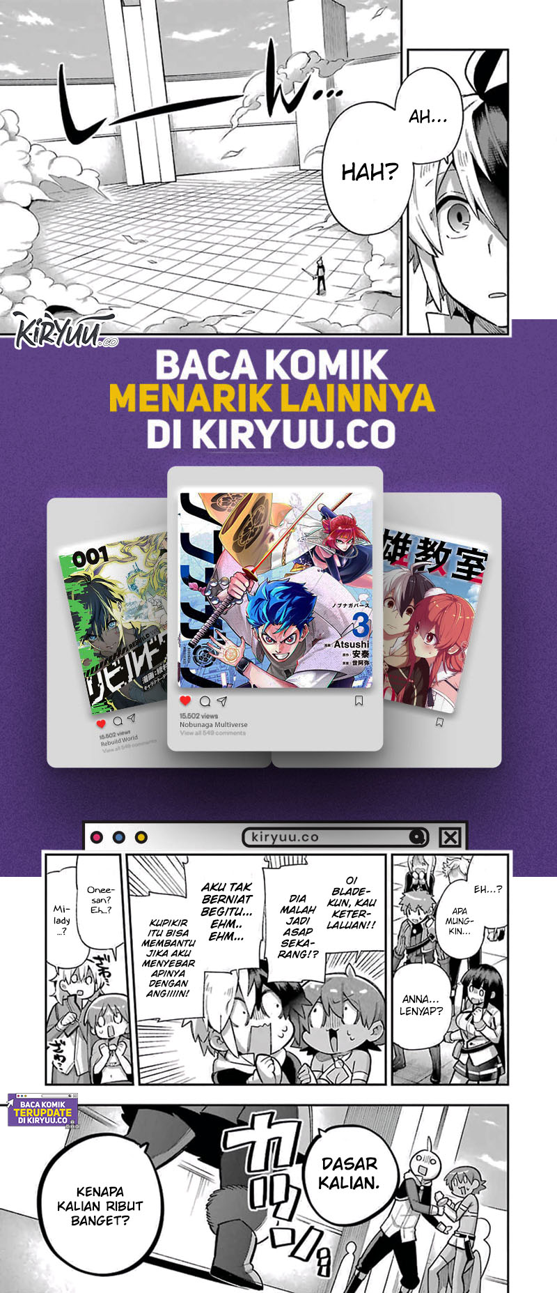 Eiyuu Kyoushitsu (Reboot) Chapter 36 Gambar 18