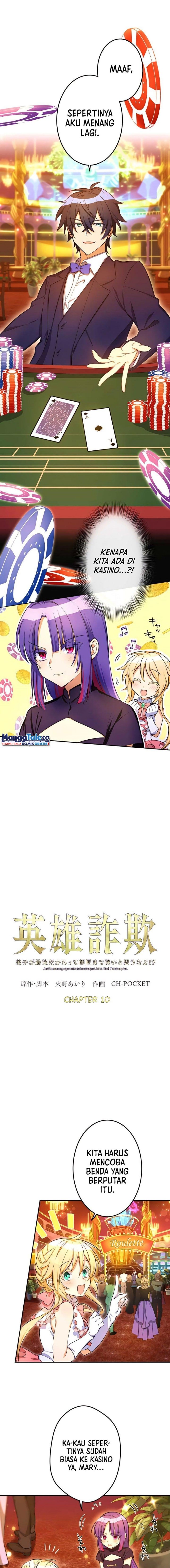 Eiyuu Sagi – Deshi ga Saikyou Dakaratte Shishou Made Tsuyoi to Omouna yo!? Chapter 10 Gambar 2