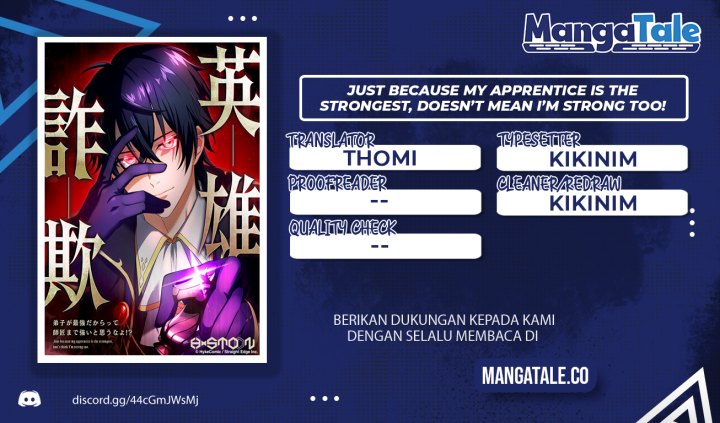 Eiyuu Sagi – Deshi ga Saikyou Dakaratte Shishou Made Tsuyoi to Omouna yo!? Chapter 18 Gambar 1