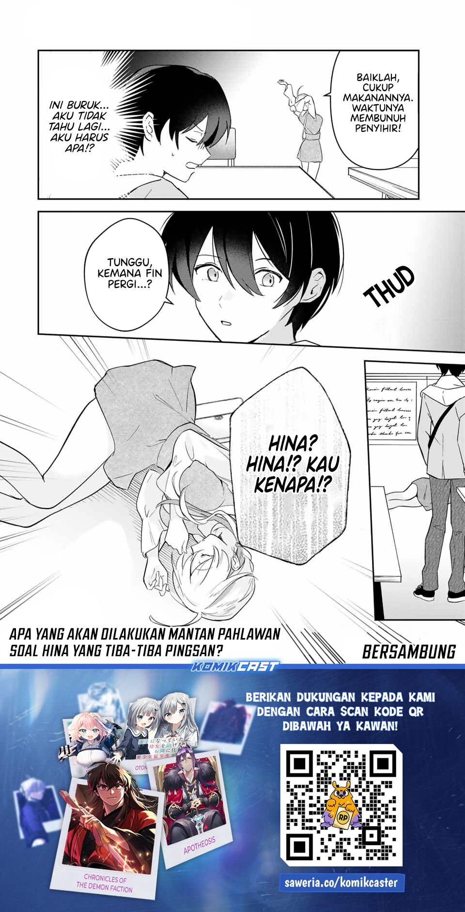 Eiyuu to Majo no Tensei Rabu Kome Chapter 11 Gambar 19