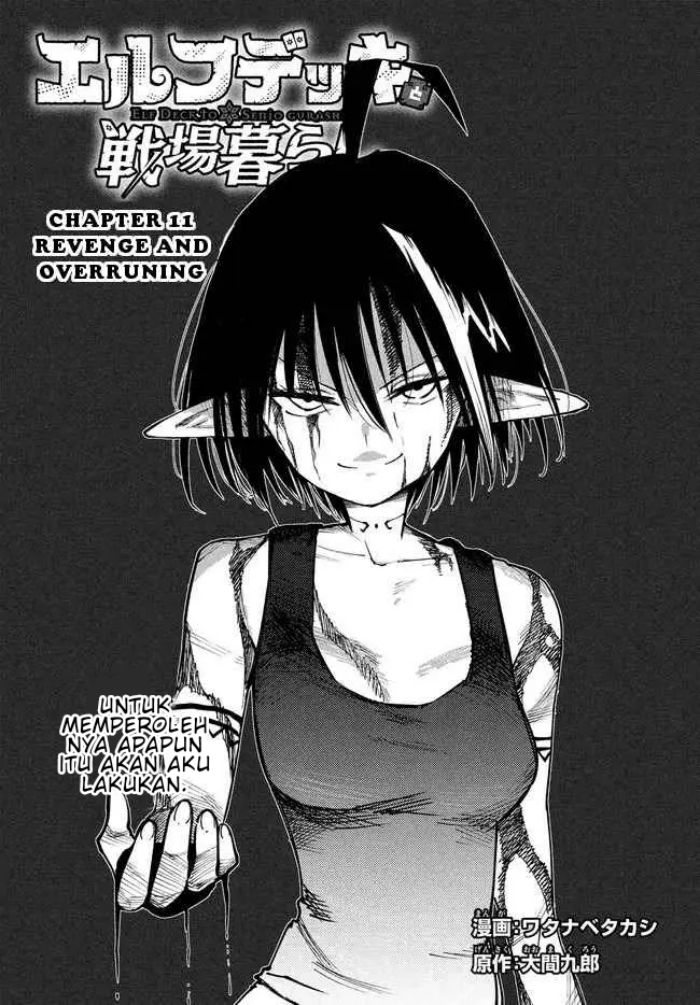 Elf Deck To Senjou Gurashi Chapter 11 Gambar 2