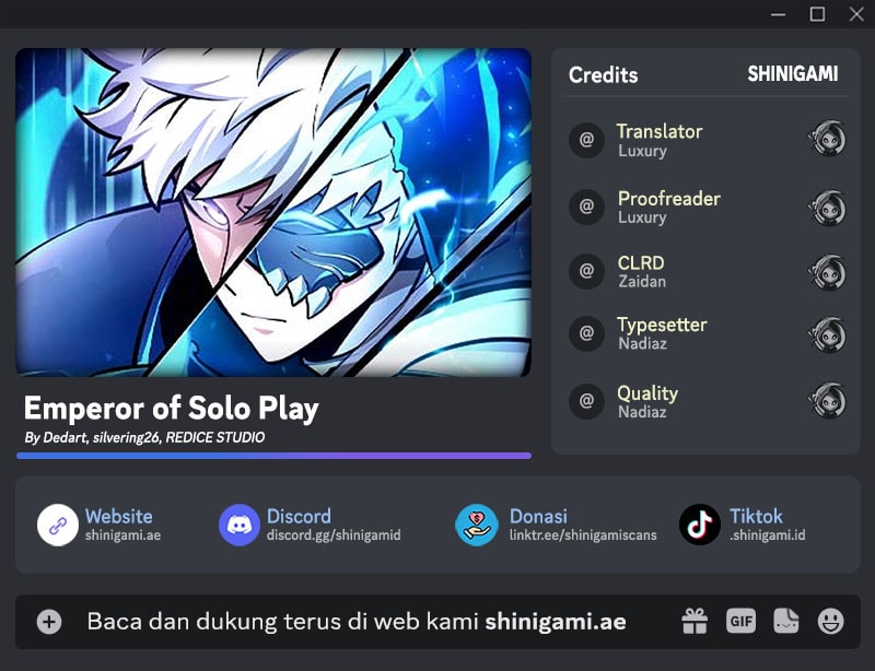 Emperor Of Solo Play Chapter 08 Gambar 1