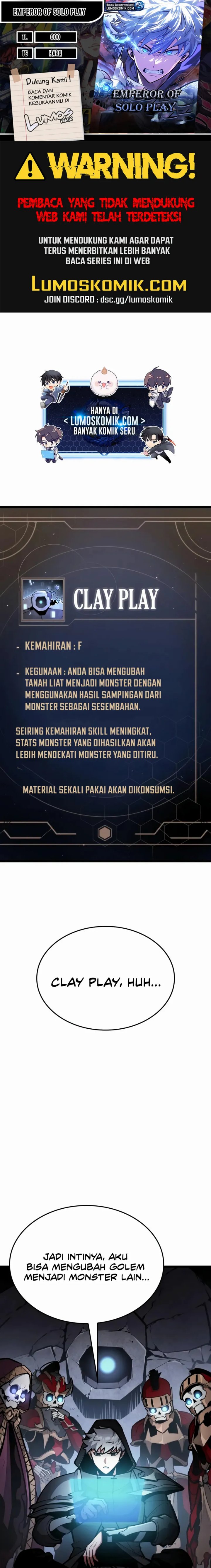 Emperor Of Solo Play Chapter 34 Gambar 1