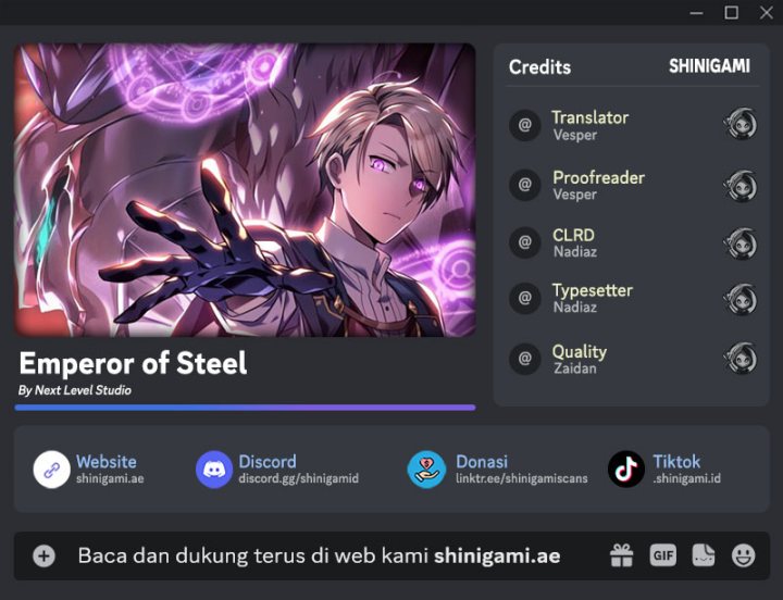 Emperor Of Steel Chapter 26 Gambar 1