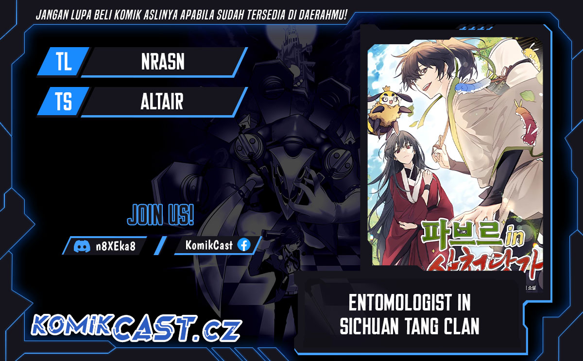 Entomologist in Sichuan Tang Clan Chapter 01 Gambar 1