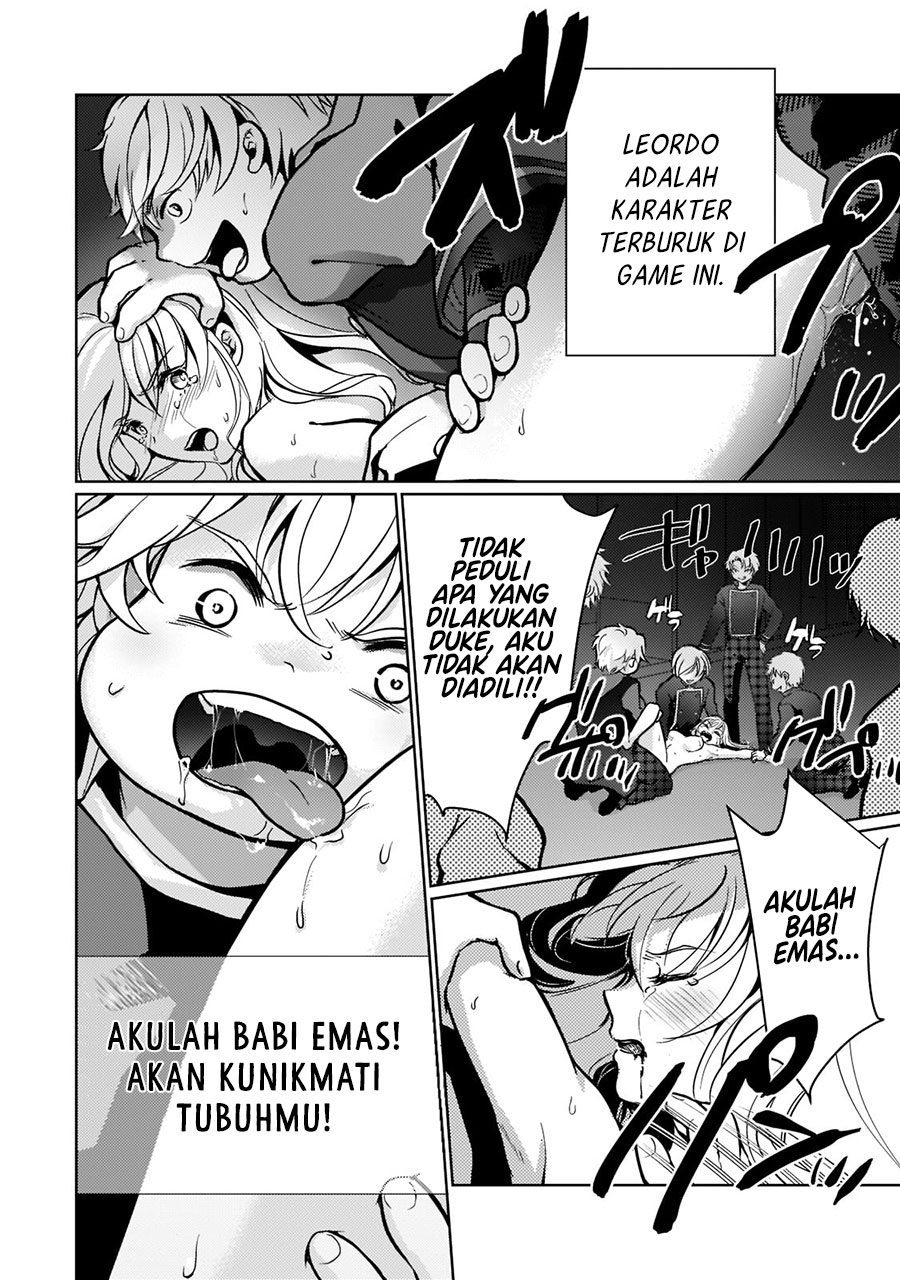 Eroge Tensei Unmei ni Aragau Kane Buta Kizoku no Funtouki Chapter 01.1 Gambar 8