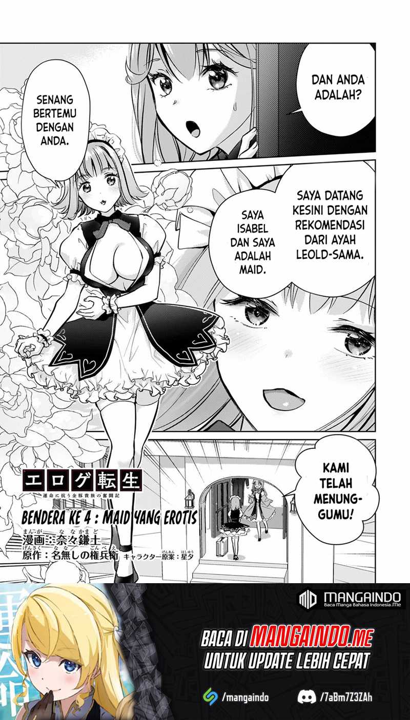 Eroge Tensei Unmei ni Aragau Kane Buta Kizoku no Funtouki Chapter 04 Gambar 2