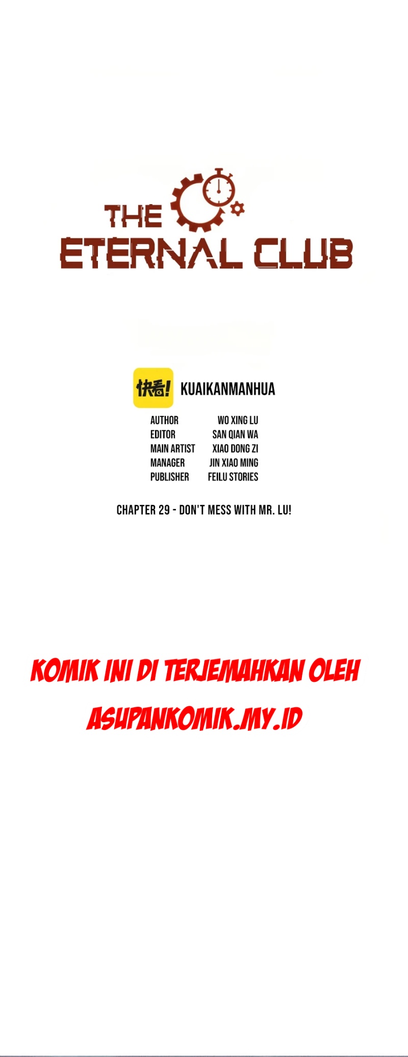 Eternal Club Chapter 29 Gambar 1