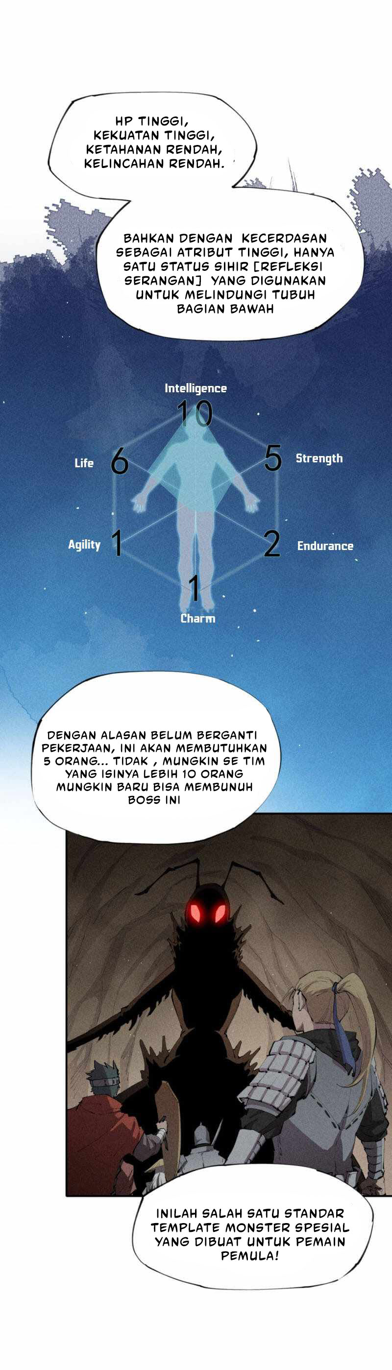 Even Though My Character Is a Jellyfish, I’m Still Super Strong Chapter 10 Gambar 3