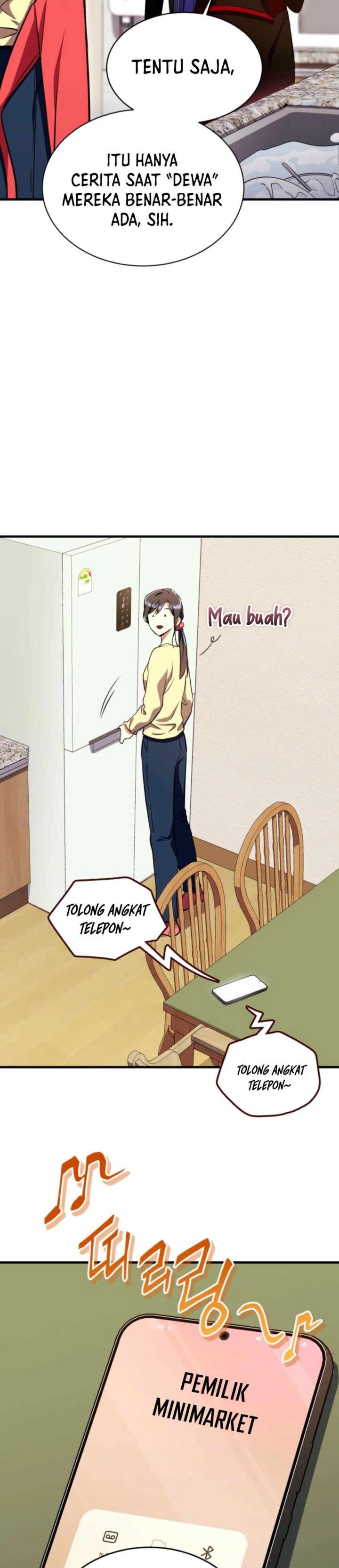 Even the Absolute Being Is a First-Time Dad Chapter 16 Gambar 35