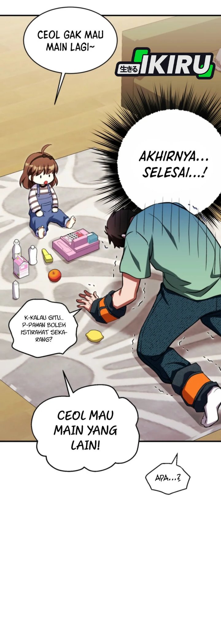 Even the Absolute Being Is a First-Time Dad Chapter 18 Gambar 34