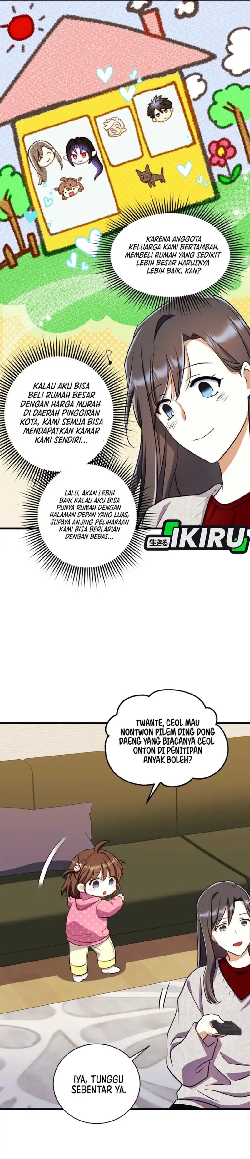 Even the Absolute Being Is a First-Time Dad Chapter 32 Gambar 41