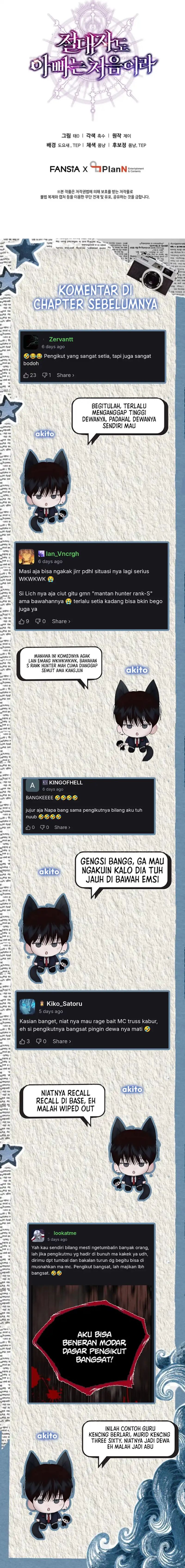 Even the Absolute Being Is a First-Time Dad Chapter 32 Gambar 53