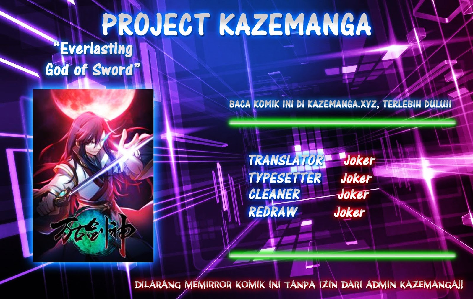 Everlasting God of Sword Chapter 13 Gambar 1