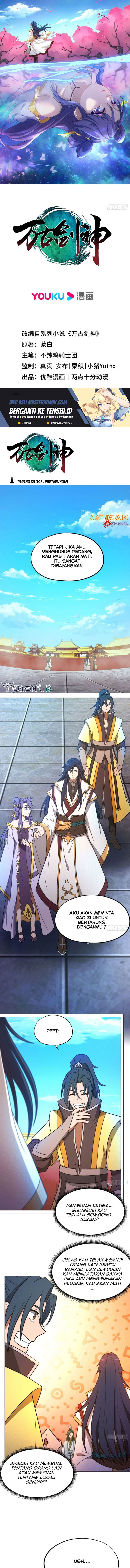 Everlasting God of Sword Chapter 208 Gambar 2