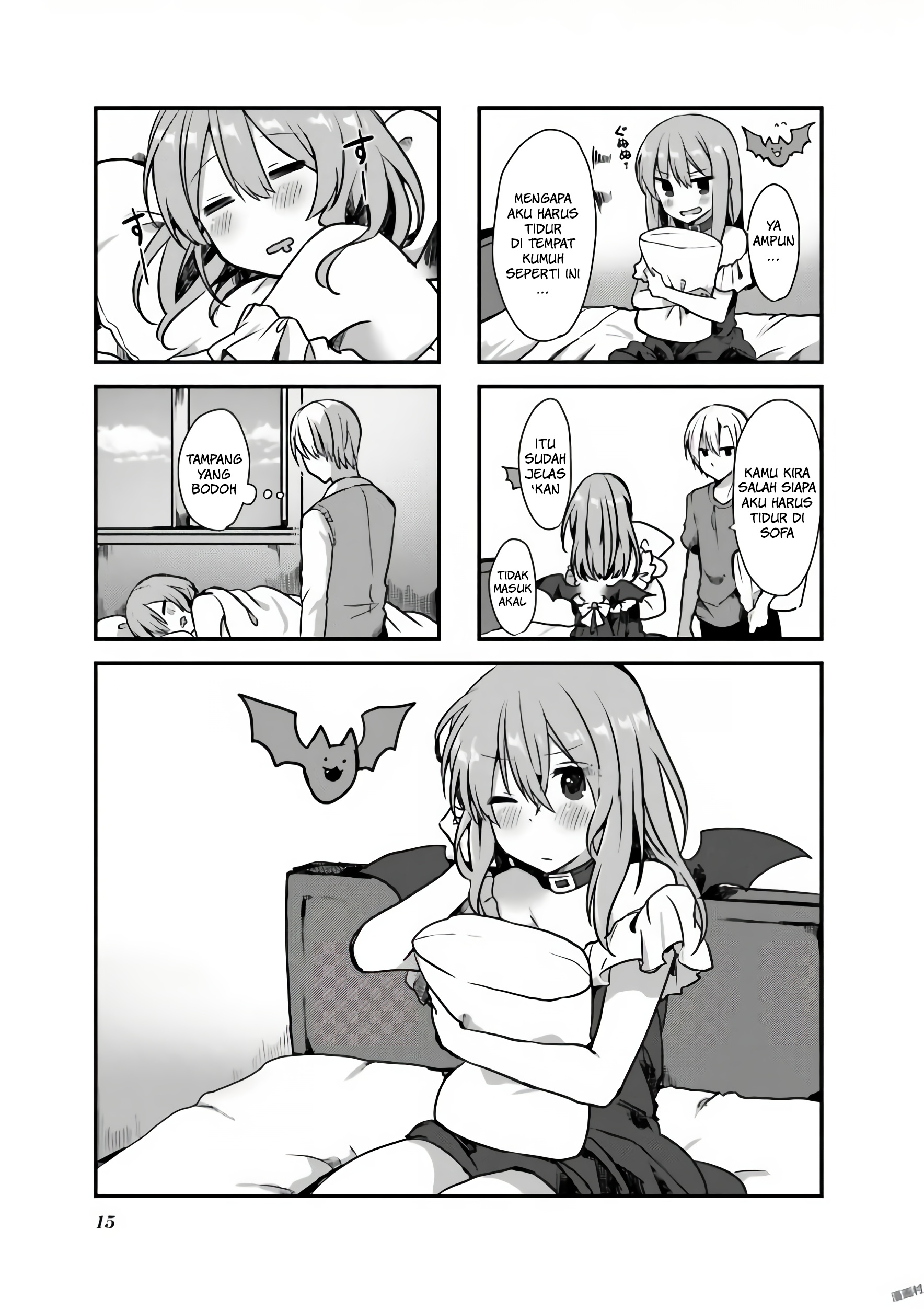 Exorcist to Kubiwa no Akuma Chapter 01.2 Gambar 1