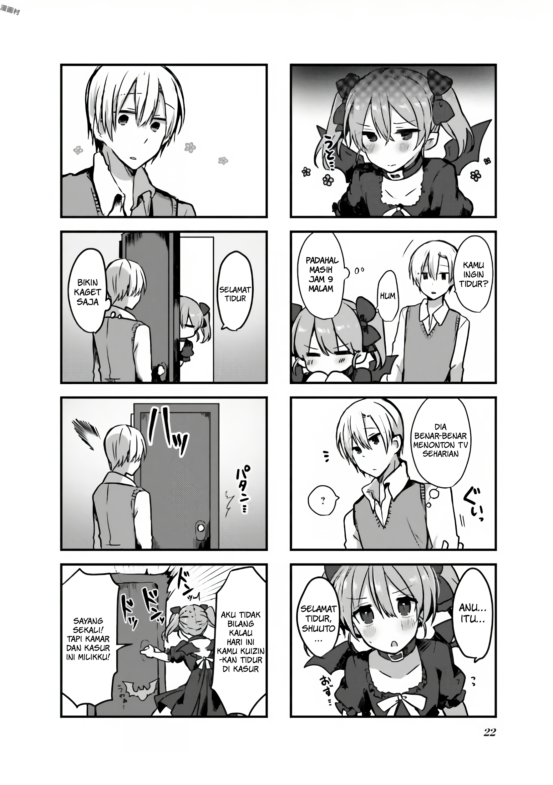 Exorcist to Kubiwa no Akuma Chapter 01.2 Gambar 8