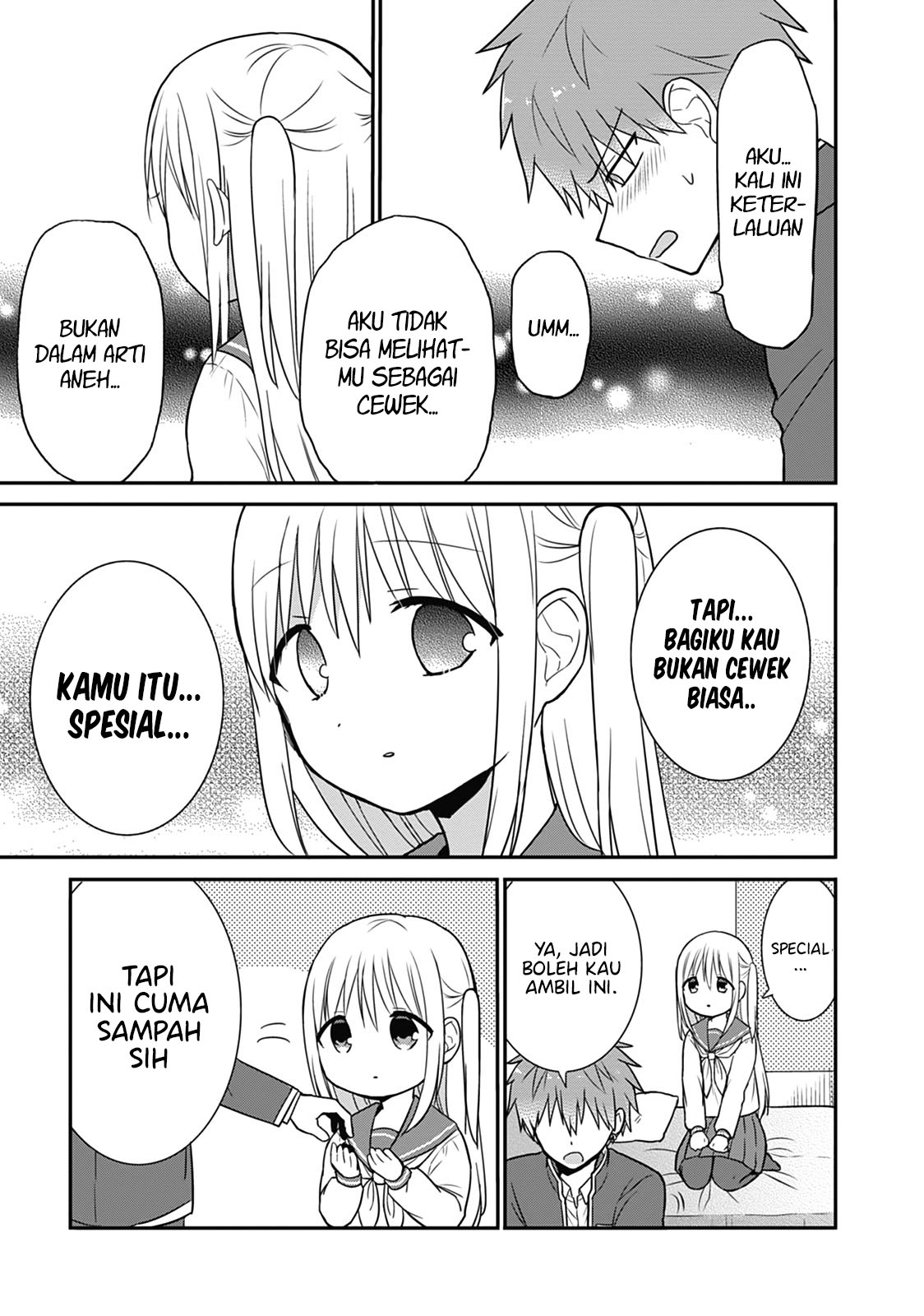Expressionless Face Girl and Emotional Face Boy Chapter 22 Gambar 9