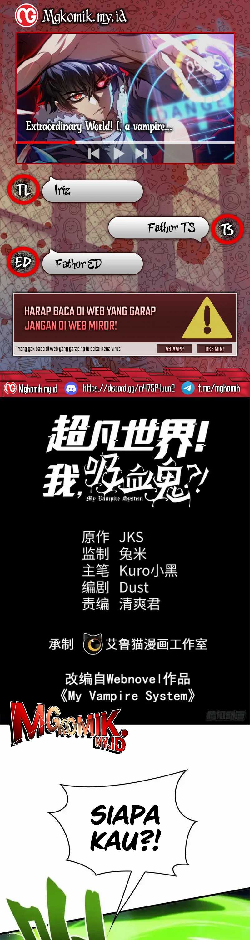 Extraordinary World?! Me… A Vampire?! Chapter 12 Gambar 1