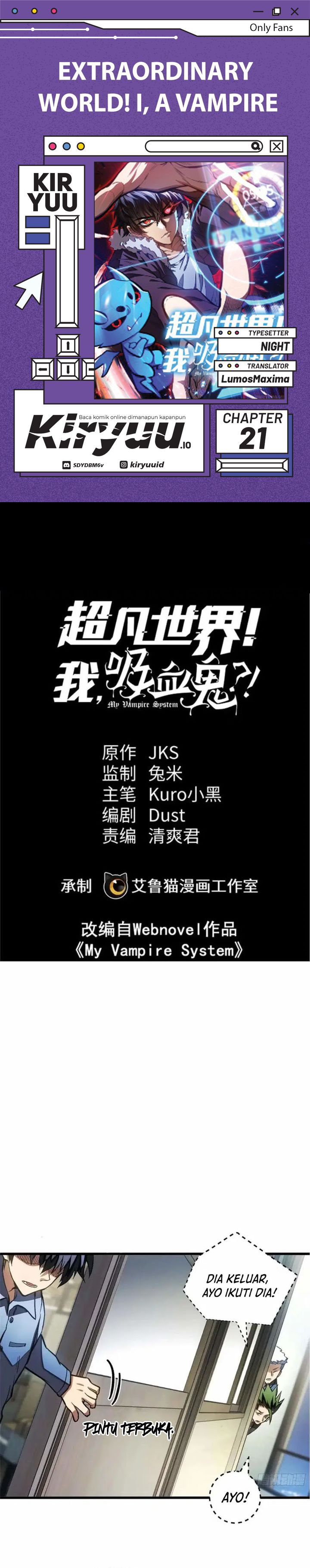 Extraordinary World?! Me… A Vampire?! Chapter 21 Gambar 1
