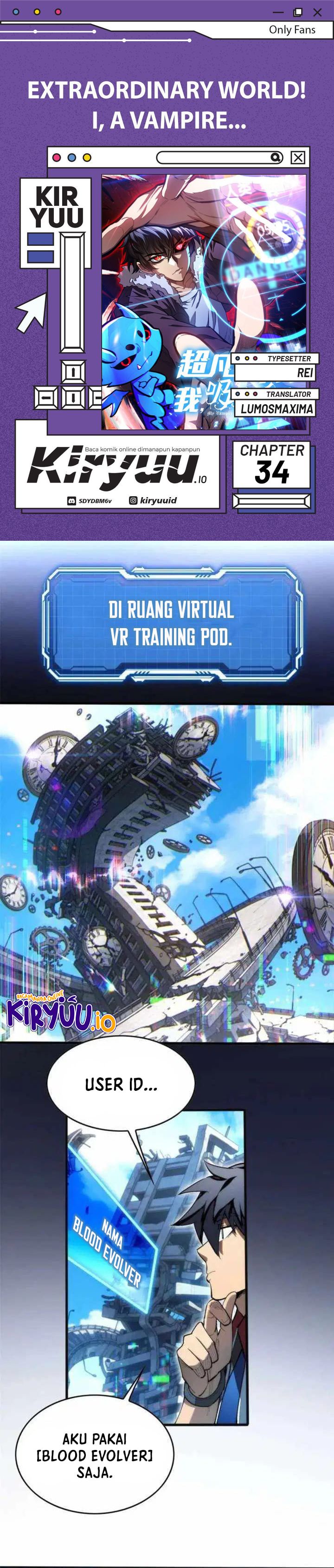 Extraordinary World?! Me… A Vampire?! Chapter 34 Gambar 1