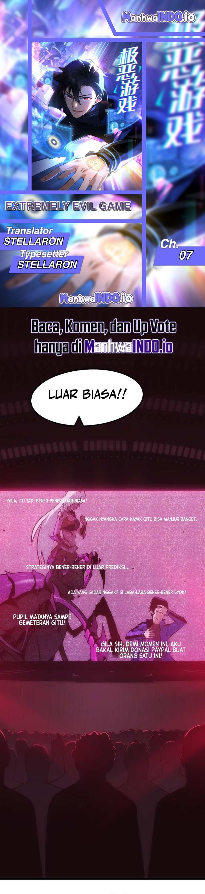 Extremely Evil Game Chapter 07 Gambar 1