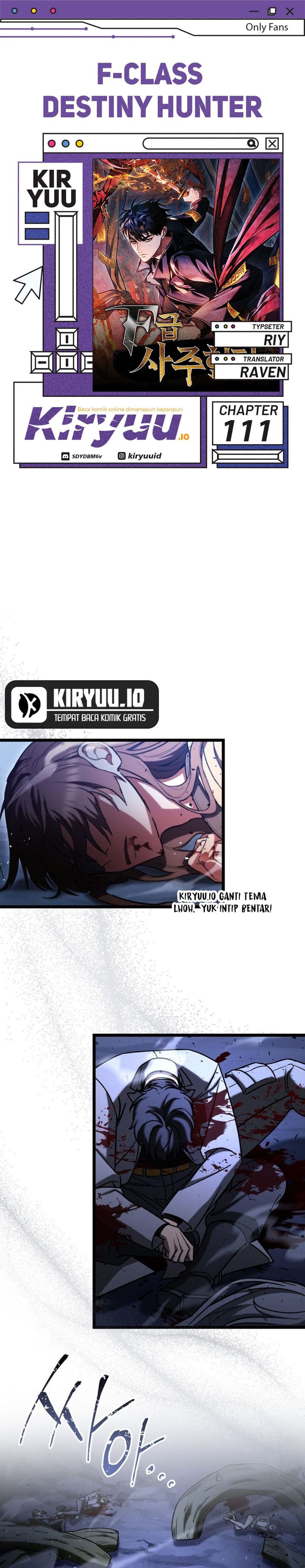 F-Class Destiny Hunter Chapter 111 Gambar 1