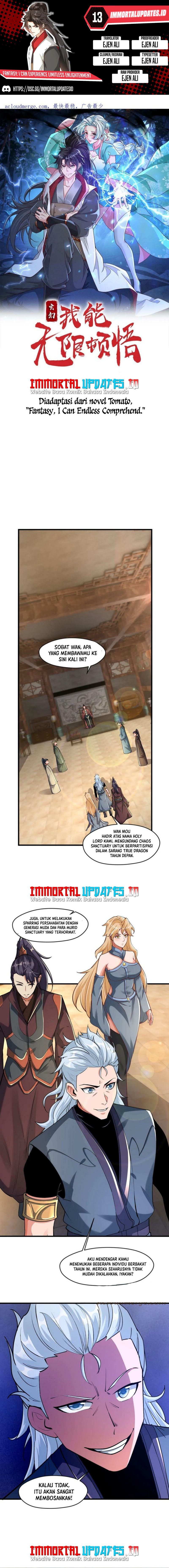 Fantasy: I Can Experience Limitless Enlightenment Chapter 13 Gambar 1
