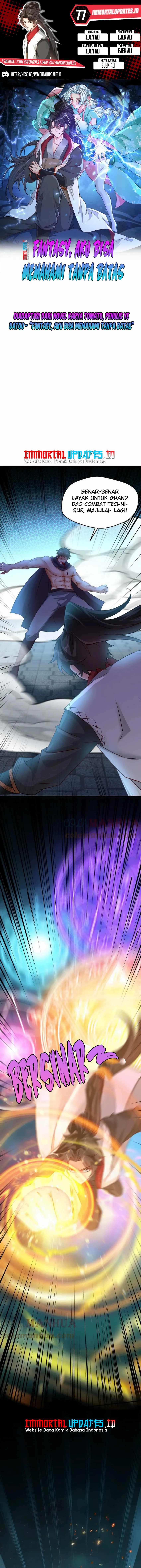 Fantasy: I Can Experience Limitless Enlightenment Chapter 77 Gambar 1