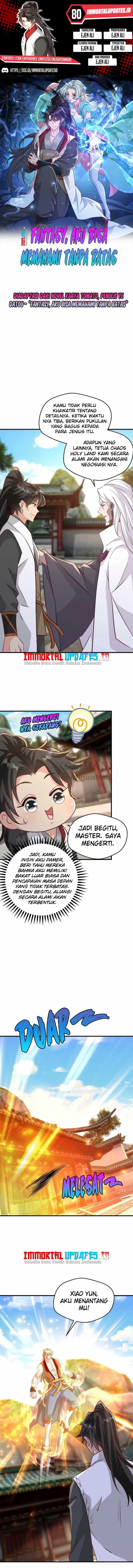 Fantasy: I Can Experience Limitless Enlightenment Chapter 80 Gambar 1
