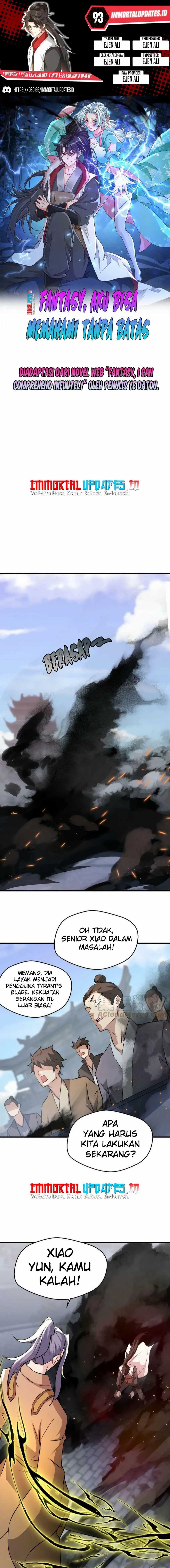 Fantasy: I Can Experience Limitless Enlightenment Chapter 93 Gambar 1