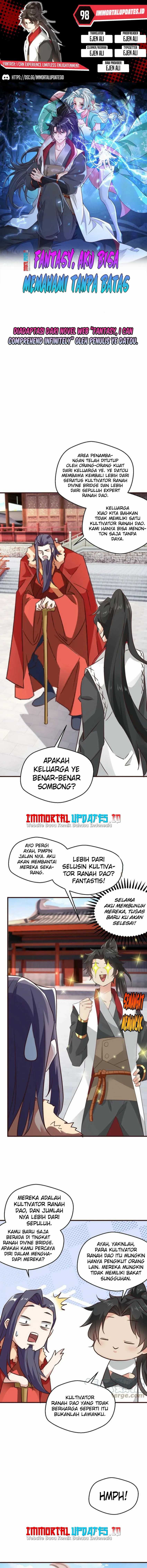 Fantasy: I Can Experience Limitless Enlightenment Chapter 98 Gambar 1