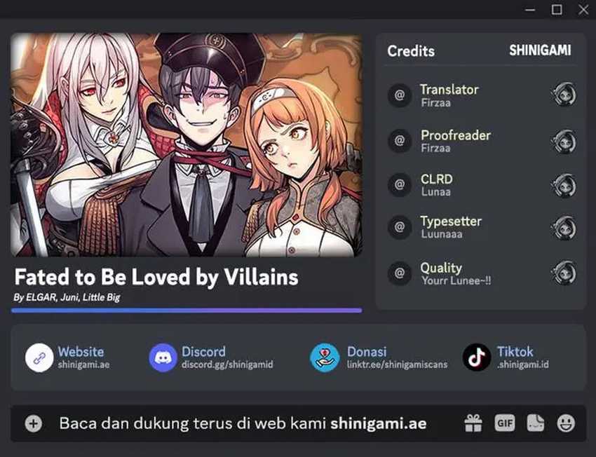 Fated To Be Loved By Villains Chapter 16 Gambar 1