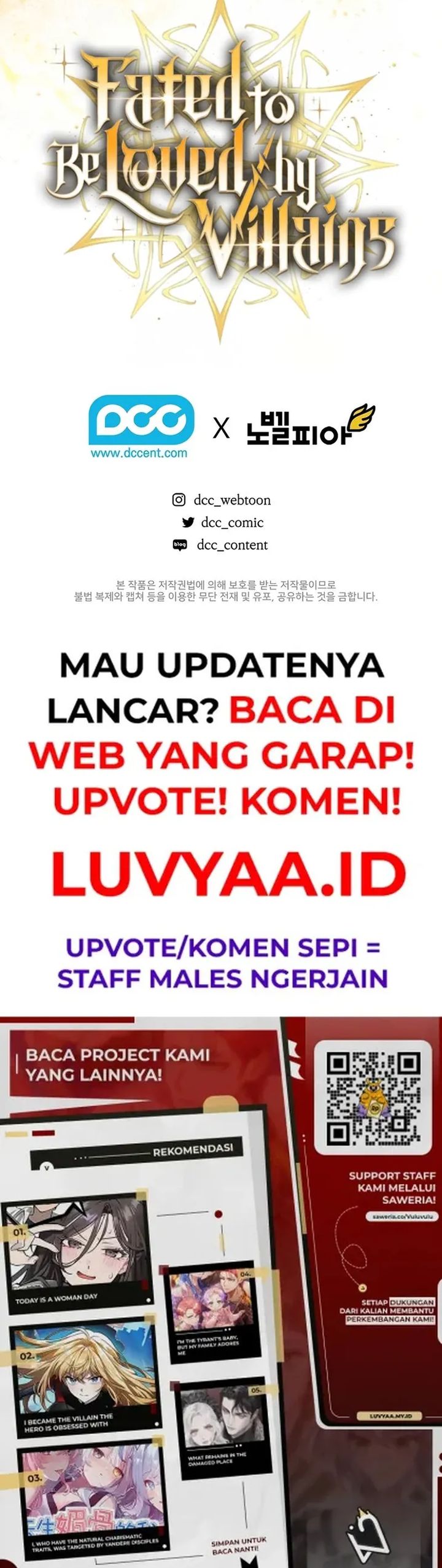 Fated To Be Loved By Villains Chapter 50 Gambar 24