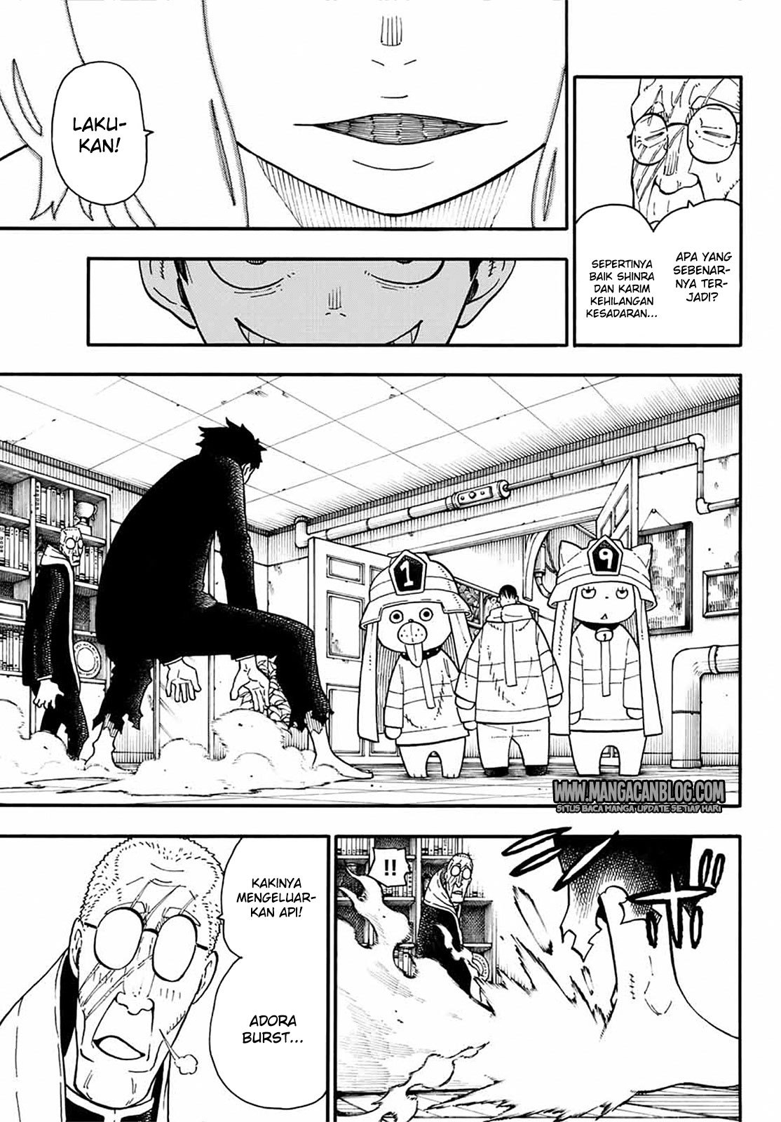 Fire Brigade of Flame (Enen no Shouboutai) Chapter 95 Gambar 3