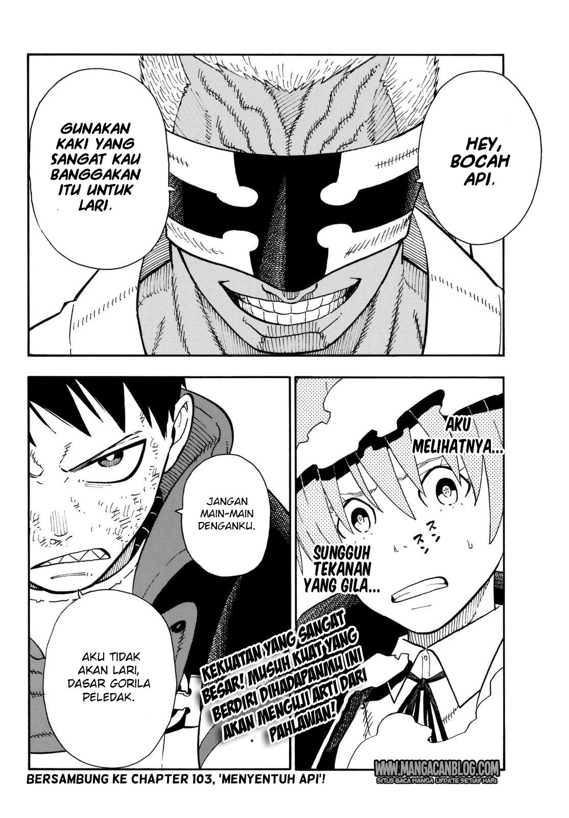 Fire Brigade of Flame (Enen no Shouboutai) Chapter 102 Gambar 21