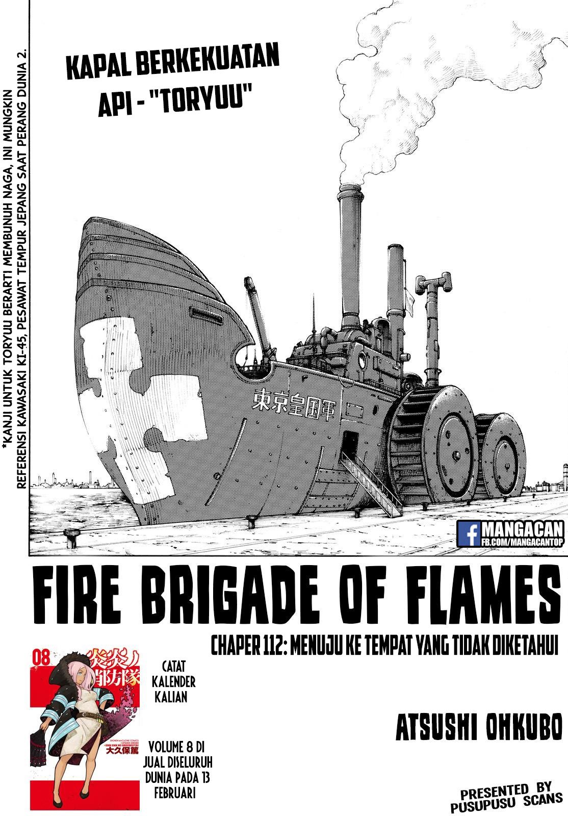 Fire Brigade of Flame (Enen no Shouboutai) Chapter 112 Gambar 3