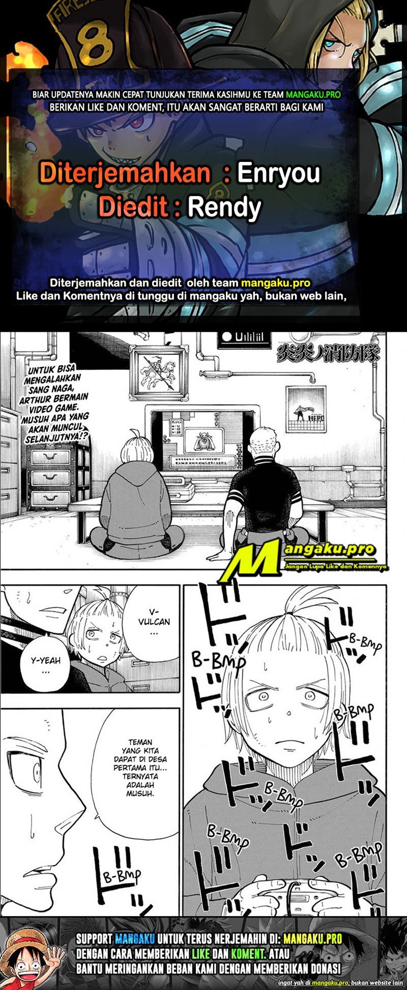 Fire Brigade of Flame (Enen no Shouboutai) Chapter 259 Gambar 1
