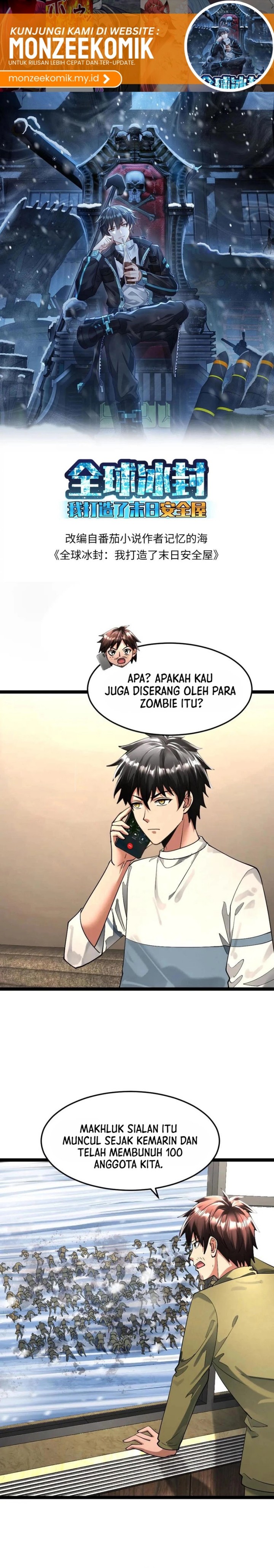 Freezing The World: I Built A Doomsday Safehouse Chapter 348 Gambar 2