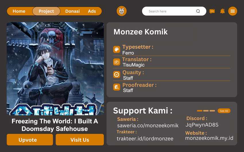 Freezing The World: I Built A Doomsday Safehouse Chapter 357 Gambar 1